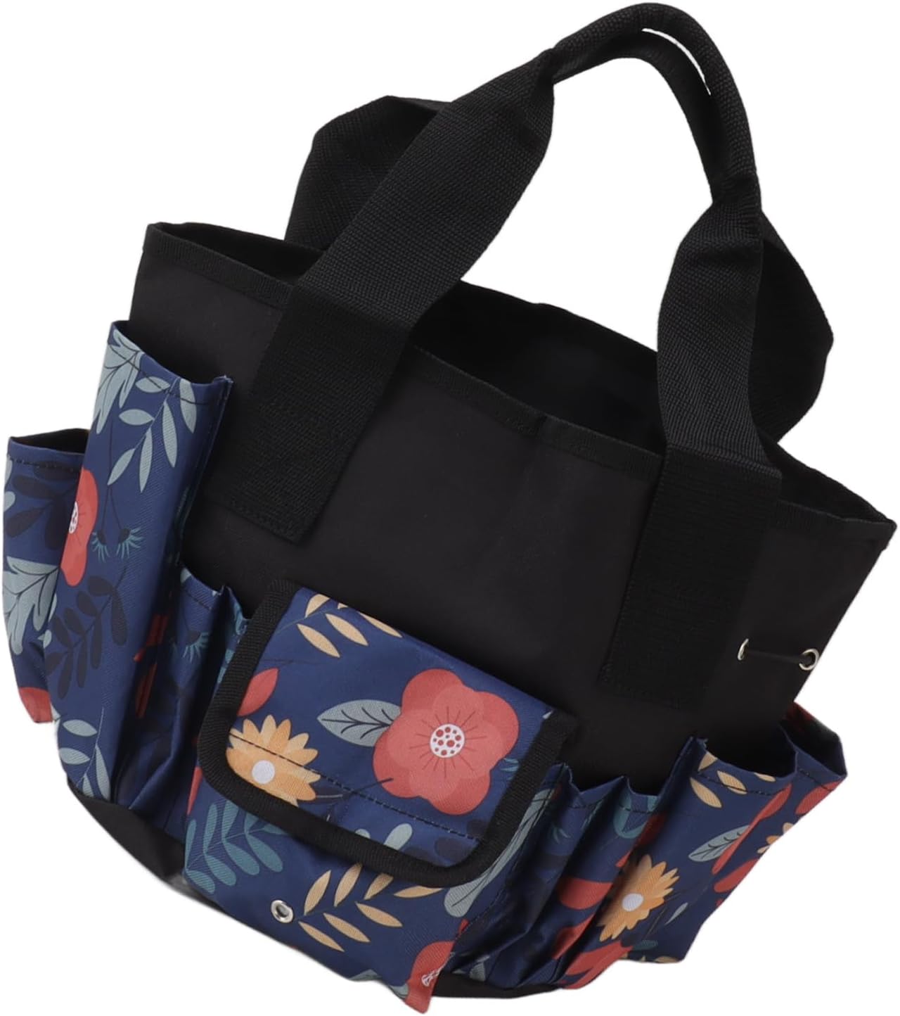  Cocoarm Sac à Outils Seau, Sac à Outils De Jardin En Tissu Oxford 600D Avec Conception Ronde De Grande Capacité, Plusieurs Poches, Sangle Et Poignée Réglables Pour Le Travail Dans La Cour Et Le (Art