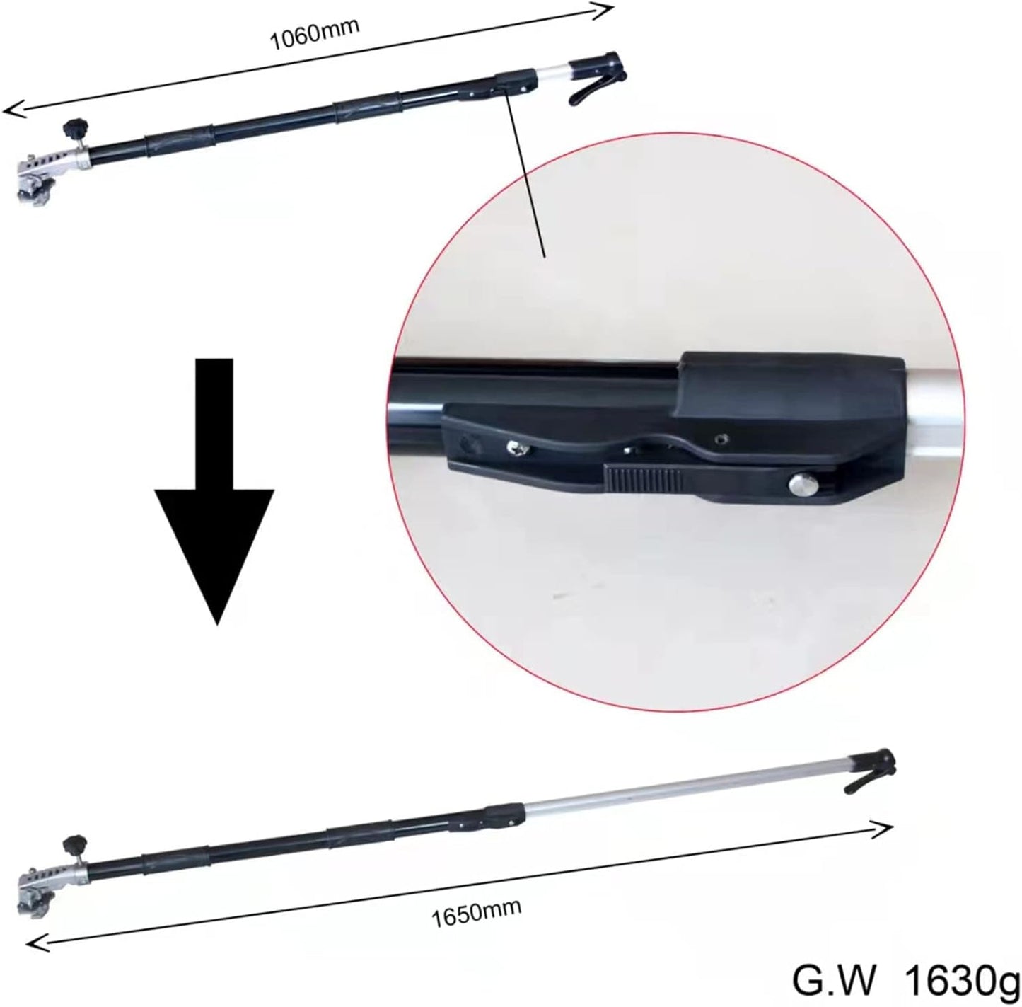 GENERIC Outil De Finition De Cloison Sèche Avec Extension De Poignée Pour Usage Professionnel, Conçu Pour Une Finition Lisse Des Panneaux Muraux