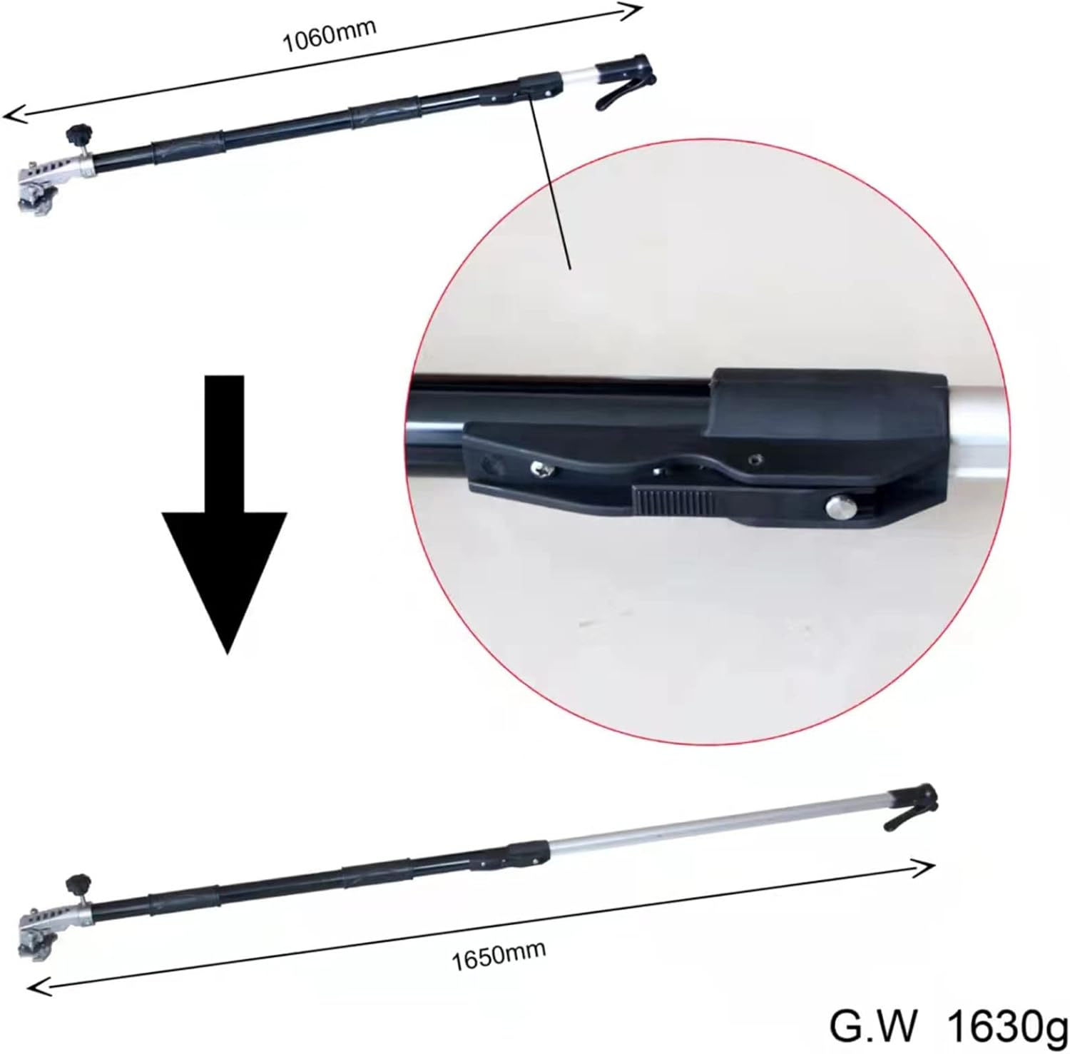 GENERIC Outil De Finition De Cloison Sèche Avec Extension De Poignée Pour Usage Professionnel, Conçu Pour Une Finition Lisse Des Panneaux Muraux