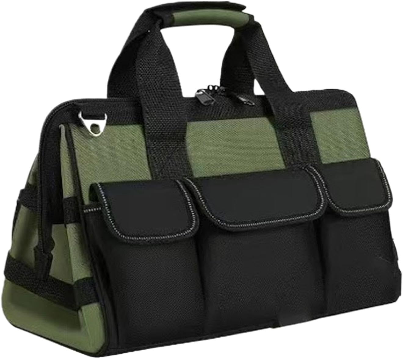 Genérico Sac à Outils, Sac Multi-poches, Grand Sac De Travail, Sac Portable Multifonctionnel, Sac à Outils Multifonctionnel Pour Réparateur Grand Sac à Outils, 8,27x14,17x8,66 Pouces