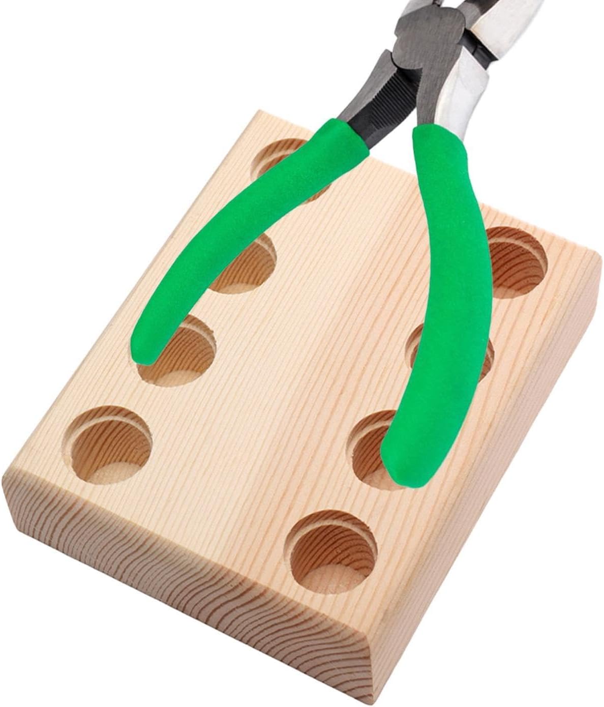  Range-Pinces | Support De Rangement À Fentes Multiples Pour Pinces,Organiseur Pour Outils De Perlage | Pour Garage, Établi, Armoire, Service Mécanicien, Travaux Construction