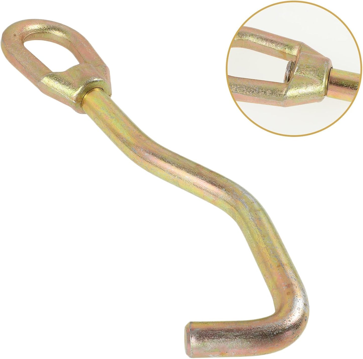 VOSAREA Outil En Acier Rond De Réparation De Carrosserie Automobile Serpent Pour Fixation Rapide Et Calibrage Précis Des Tôles