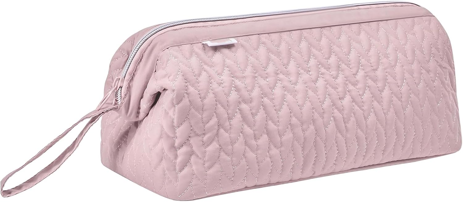  Sac De Rangement Portable De Voyage Pour Outils à Cheveux, étanche, Anti-poussière, Avec Double Poches Et Poignée De Transport, Grande Capacité Pour équipement Capillaire