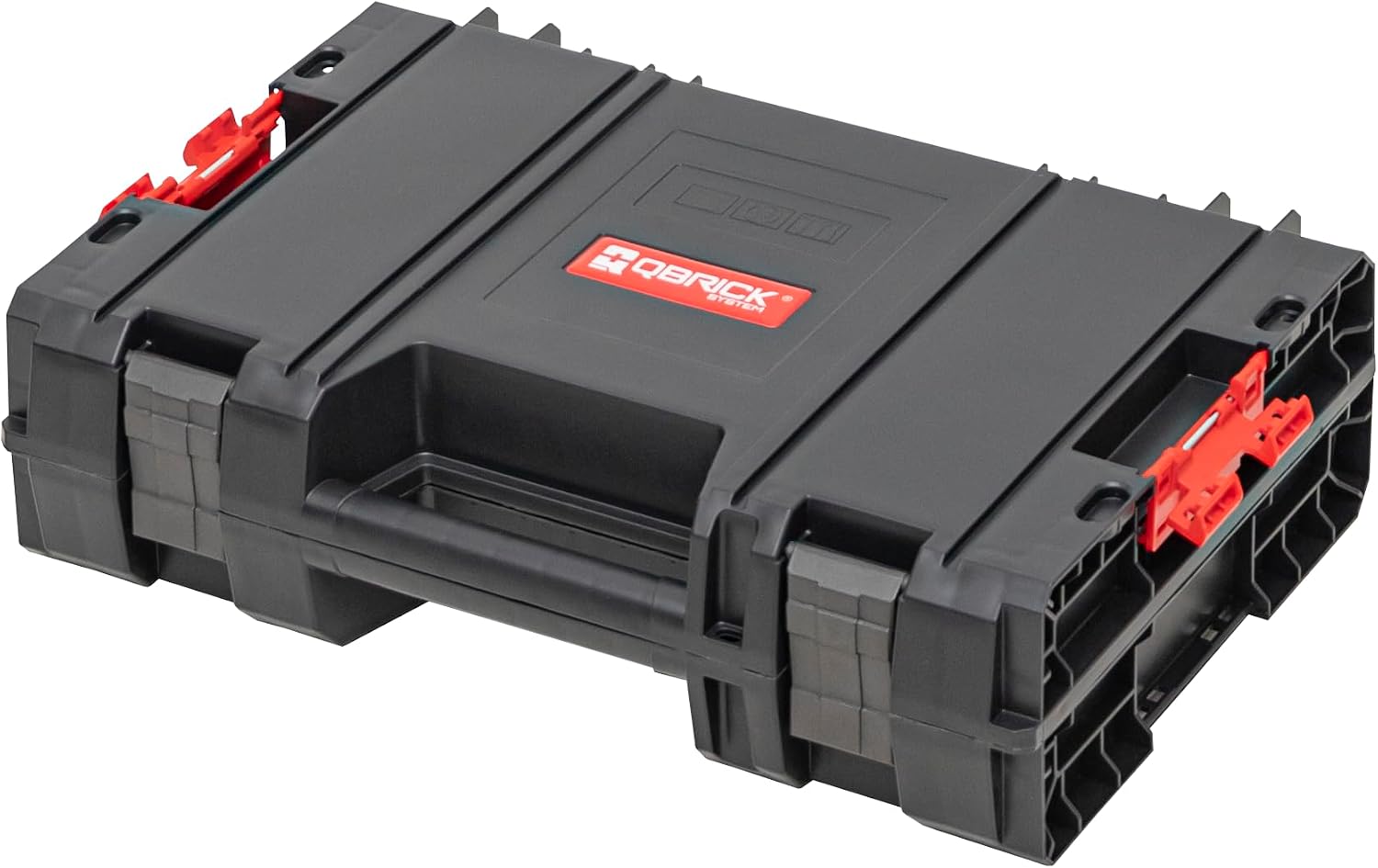  Qbrick System Boîte À Outils Vide Caisse À Outils Boîte De Rangement Avec Mousse De Protection 450 X 322 X 126 Mm Noir Rouge PRO