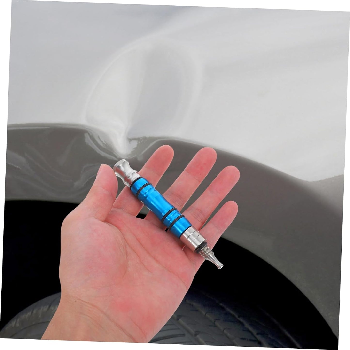  Ciieeo Outil Débosseleur Voiture En Acier Bleu, Stylo De Réparation Simple Débosselage Carrosserie, Pour Atelier Automobile