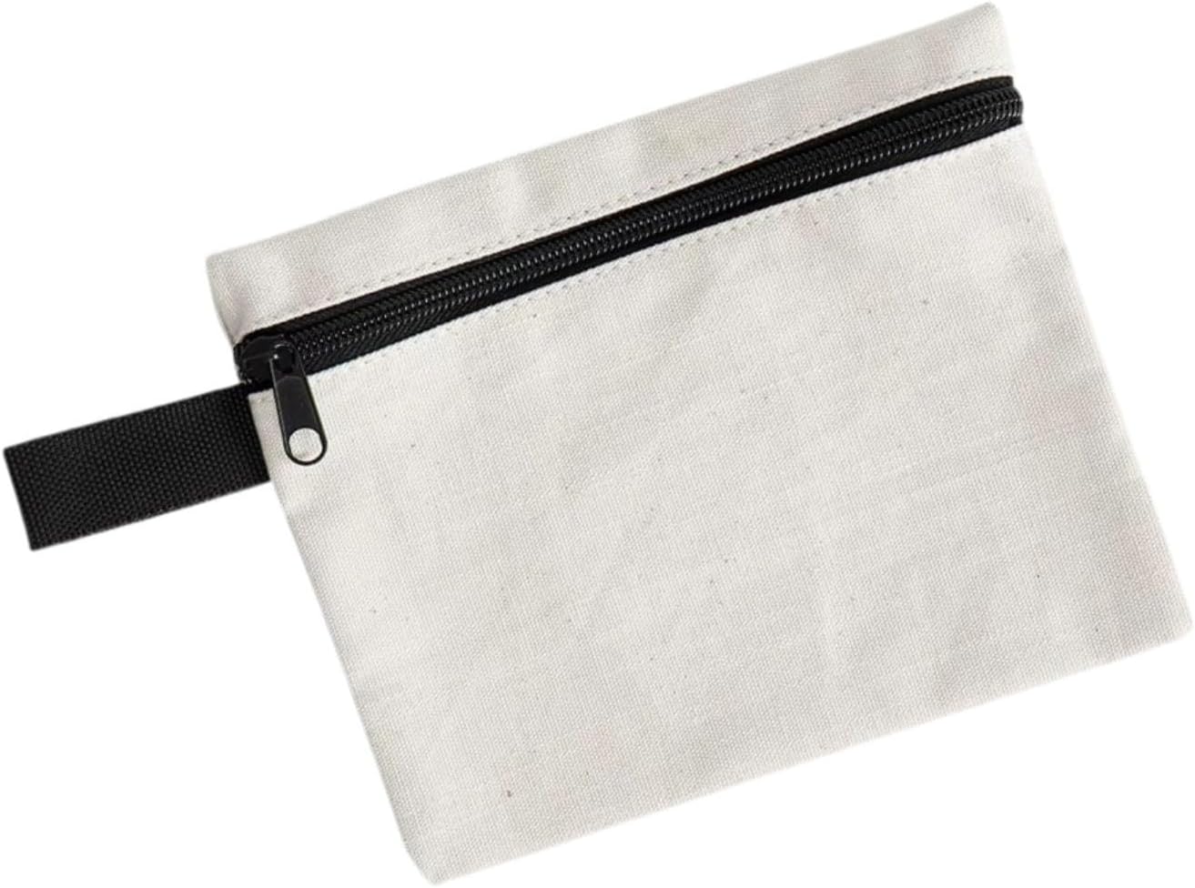  Generic Sacoche à Outils Multifonctionnelle Et Portable Pour Tournevis Et Outils De Et De Camping, Toile Blanche 18x15cm