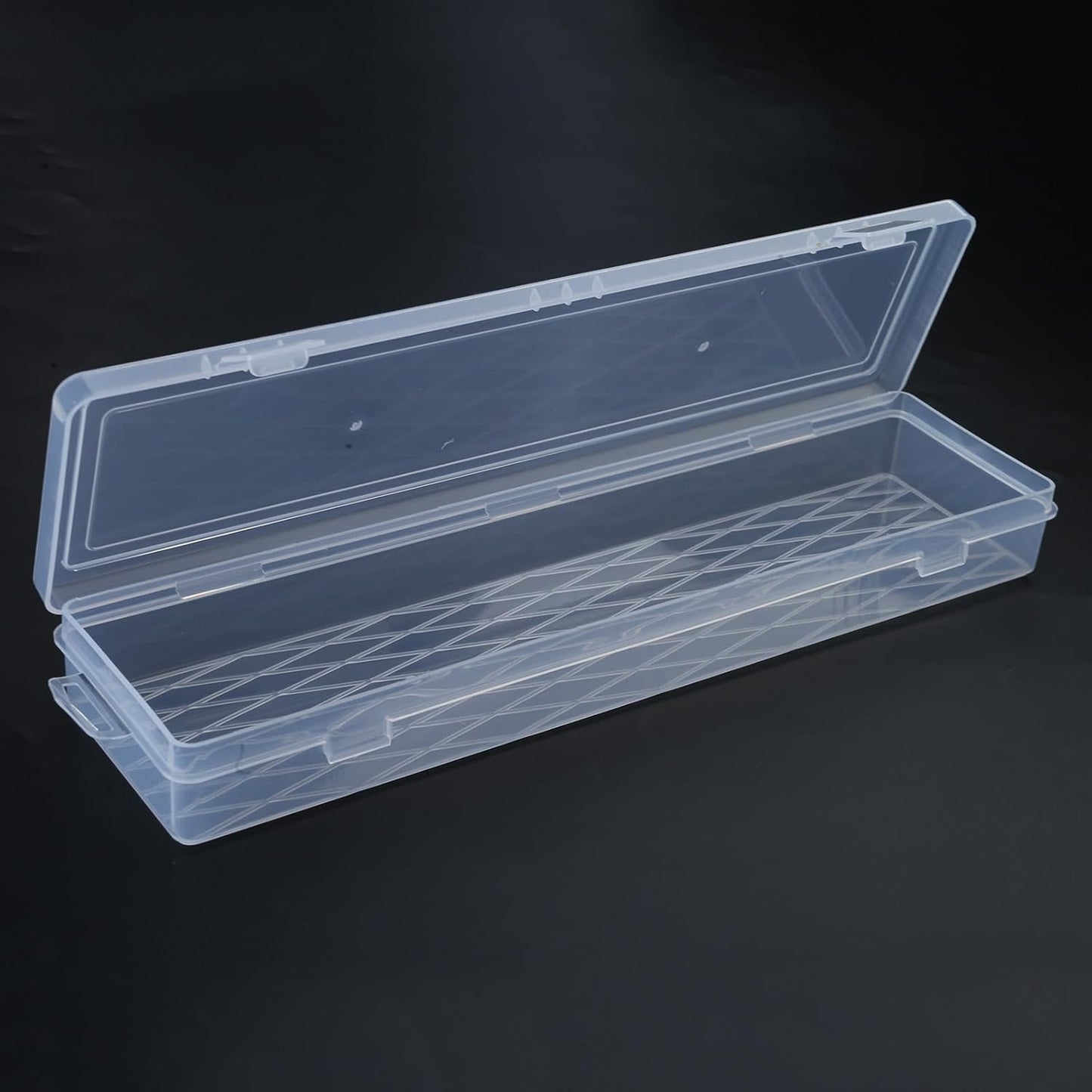 Boîte à Outils Rectangulaire Portable De 35,6 Cm Transparente De Grande Capacité Pour Les Amateurs D'organisateurs D'outils Multifonctionnels