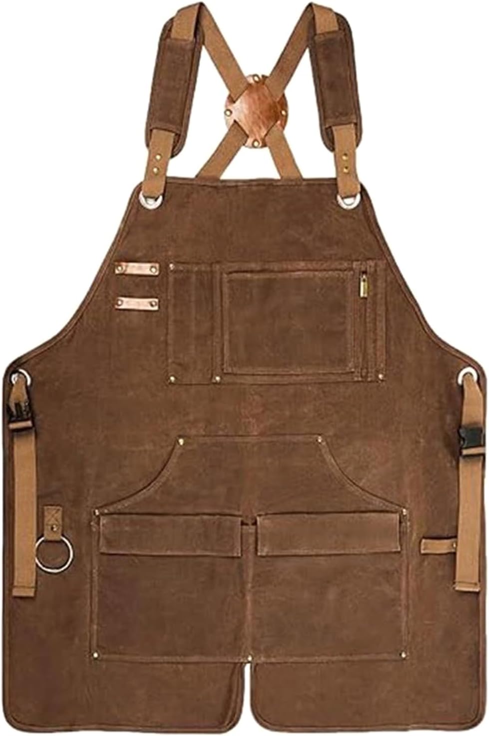  Tablier De Rangement Universel Pour Outils, Avec Large Poche, Bords Scellés, Travail Du Bois, Peinture, Sangle, Organisateurs D ' Outils Réglables