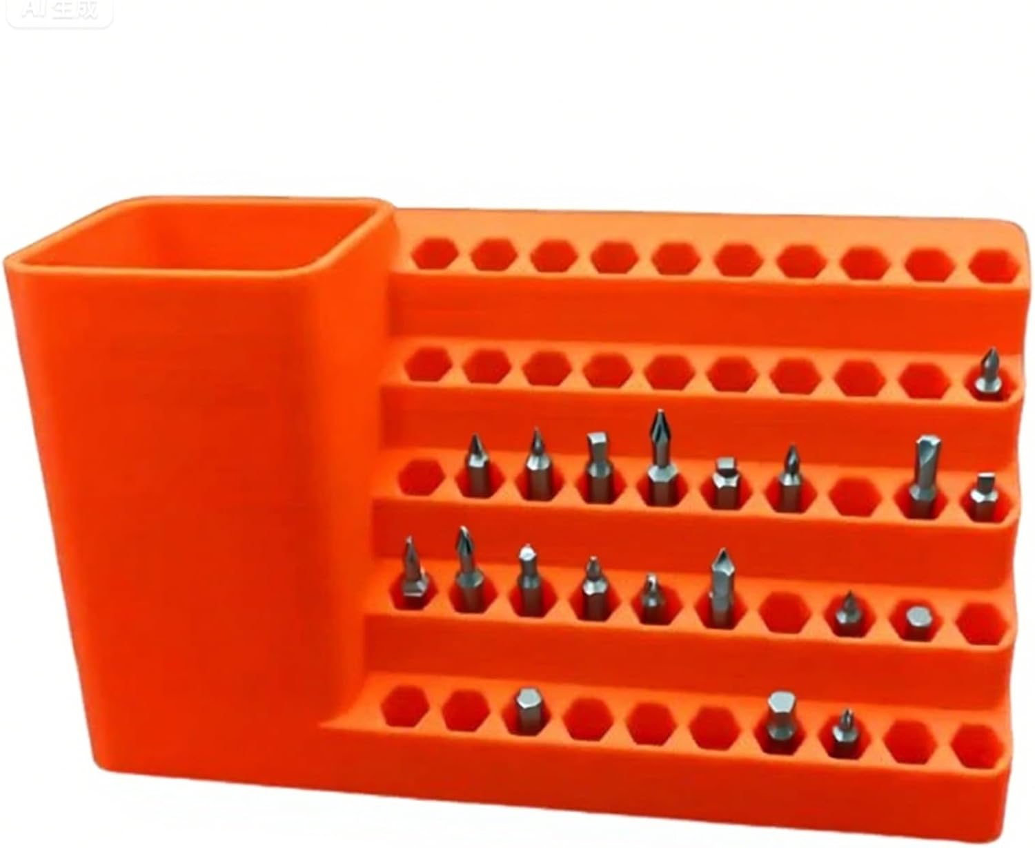 GENERIC Rangement D' De Tournevis, Support De Forets électriques De Précision, Solution D'organisation Antidérapante Pour Abri De Jardin, Garage, Atelier, Armoire à Outils
