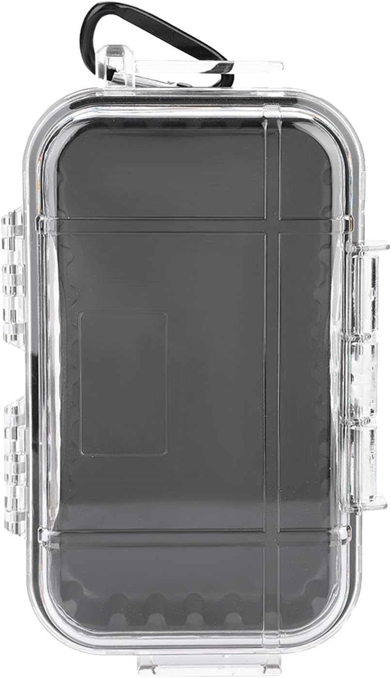  Haofy Organisateur D'outils Mallette De Rangement Hermétique En ABS Raccords En Acier Inoxydable Boîte étanche 7,5 X 4,7 X 2,0 Pouces 9 Oz Pour Les Clés De Téléphone D'équipement Extérieur