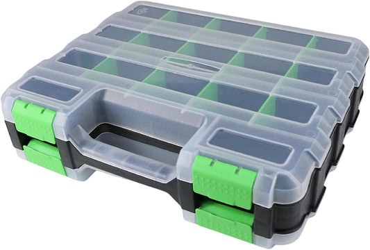  Boîte à Outils à 34 Compartiments - Boîte De Rangement Pour Vis - Pièces Métalliques - Outils De Réparation - Tournevis - Petites Pièces - Boîtes De Rangement Avec Compartiments