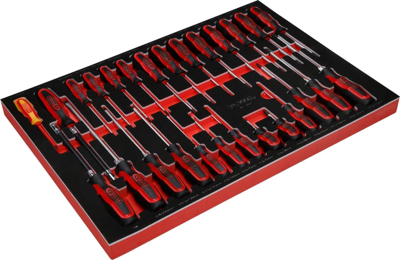  KS TOOLS Jeu De Tournevis En Mousse, 27 Pièces 811.0027