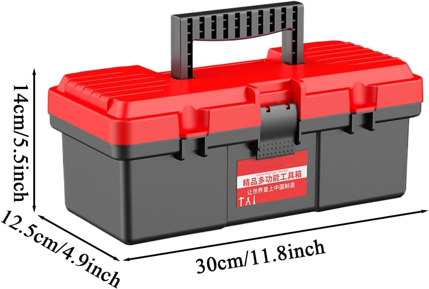  Petite Boîte à Outils - Mini Portable Facile à Manipuler Avec Poignée Robuste, Organisation D'outils Pour La Réparation Domestique | S'intègre Parfaitement Dans L'atelier De Voiture Garage Voyage