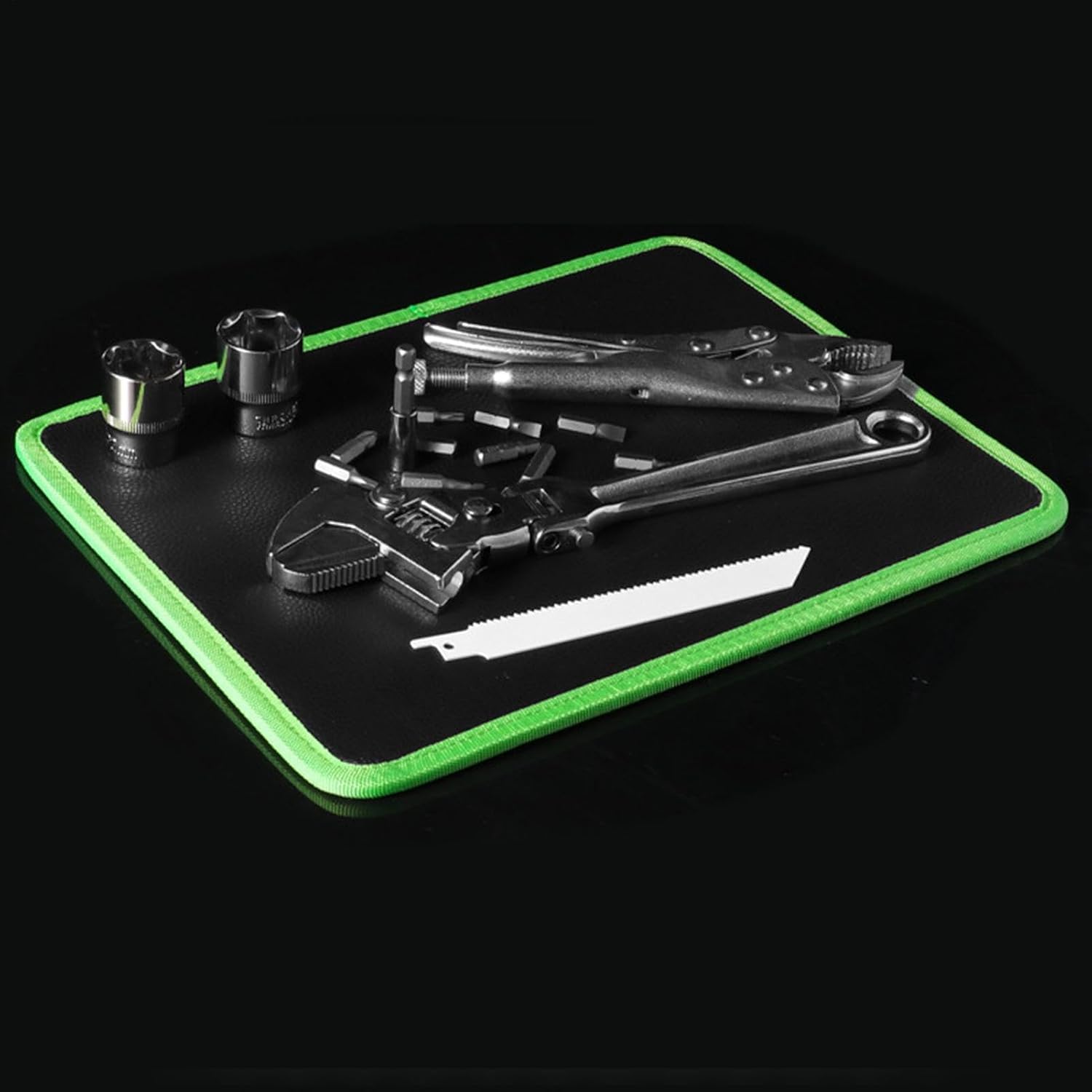  Tapis Magnétique Pour Outils – 32,3 X 24,8 X 0,7 Cm | Tapis Magnétique | Pour Construction De Voiture, Projet électronique, Bureau, Table, Garage, Atelier, Réparation Automobile