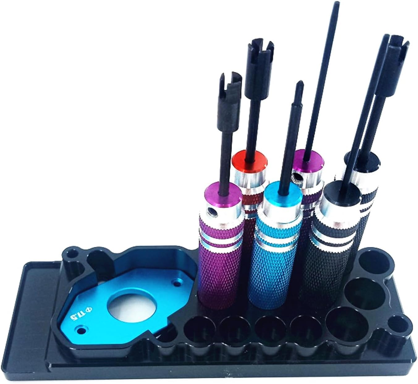  Porte-outils Multifonction Pour Réparation De Voiture - Organisateur De Tournevis - Support Compact Et Durable Avec Plusieurs Emplacements