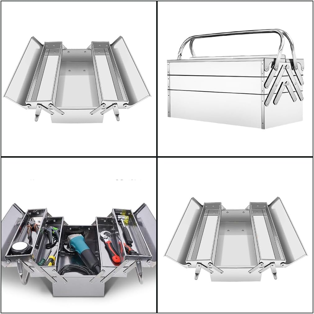 Boîte à Outils Efficace Pour économiser De L'espace - Résistantes Pour Une Utilisation Domestique Et Extérieure