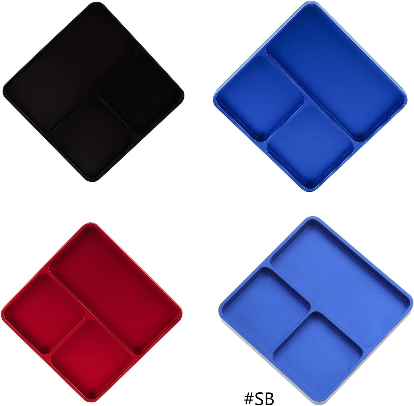  Plateau Magnétique Coloré En Métal Pour Réparation De Machine à Vaisselle, Outils De Réparation De Vis De Bureau, Outils De Réparation De Plateau De Pièces