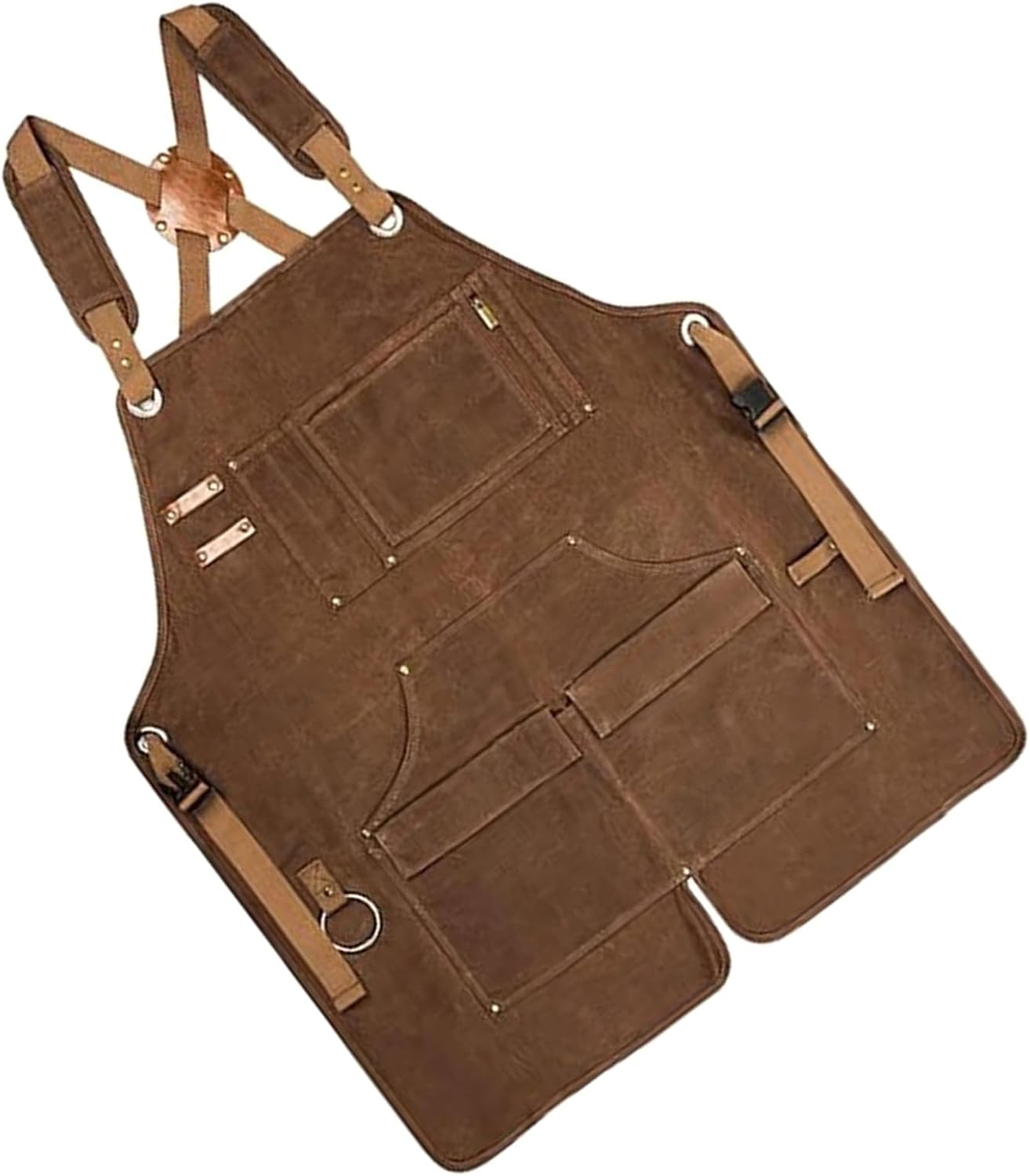  Tablier De Rangement Universel Pour Outils, Avec Large Poche, Bords Scellés, Travail Du Bois, Peinture, Sangle, Organisateurs D ' Outils Réglables
