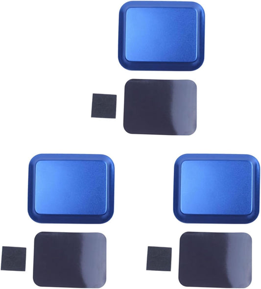  3X Plateau À Vis En Alliage D'Aluminium Utile Avec Coussinet Magnétique Pour Modèle Rc Outil De Réparation De Voiture De Téléphone Bleu