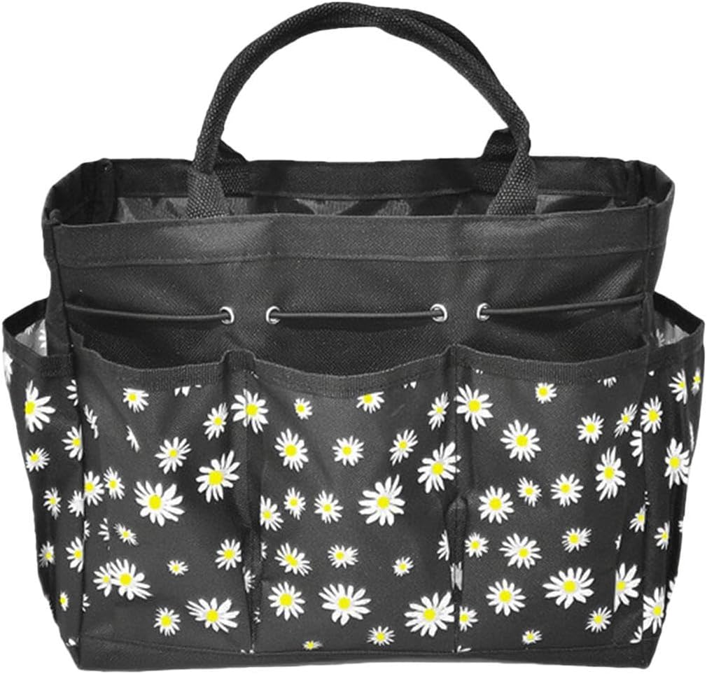 GENERIC Sac De Jardinage Oxford De Grande Capacité Pour Femme, Sac à Outils De Jardin, Pour Cour, Extérieur, Terrasse, Ferme, Verger, Maison, Garage, Travail, Gants, Pelle, Désherbeur, Bouteille