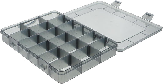  Healvian Boîte De Rangement à Compartiments En Plastique Couvercle Transparent Et Poignée Portable Pour Outils Et Boulons, Pour Atelier Ou Placard