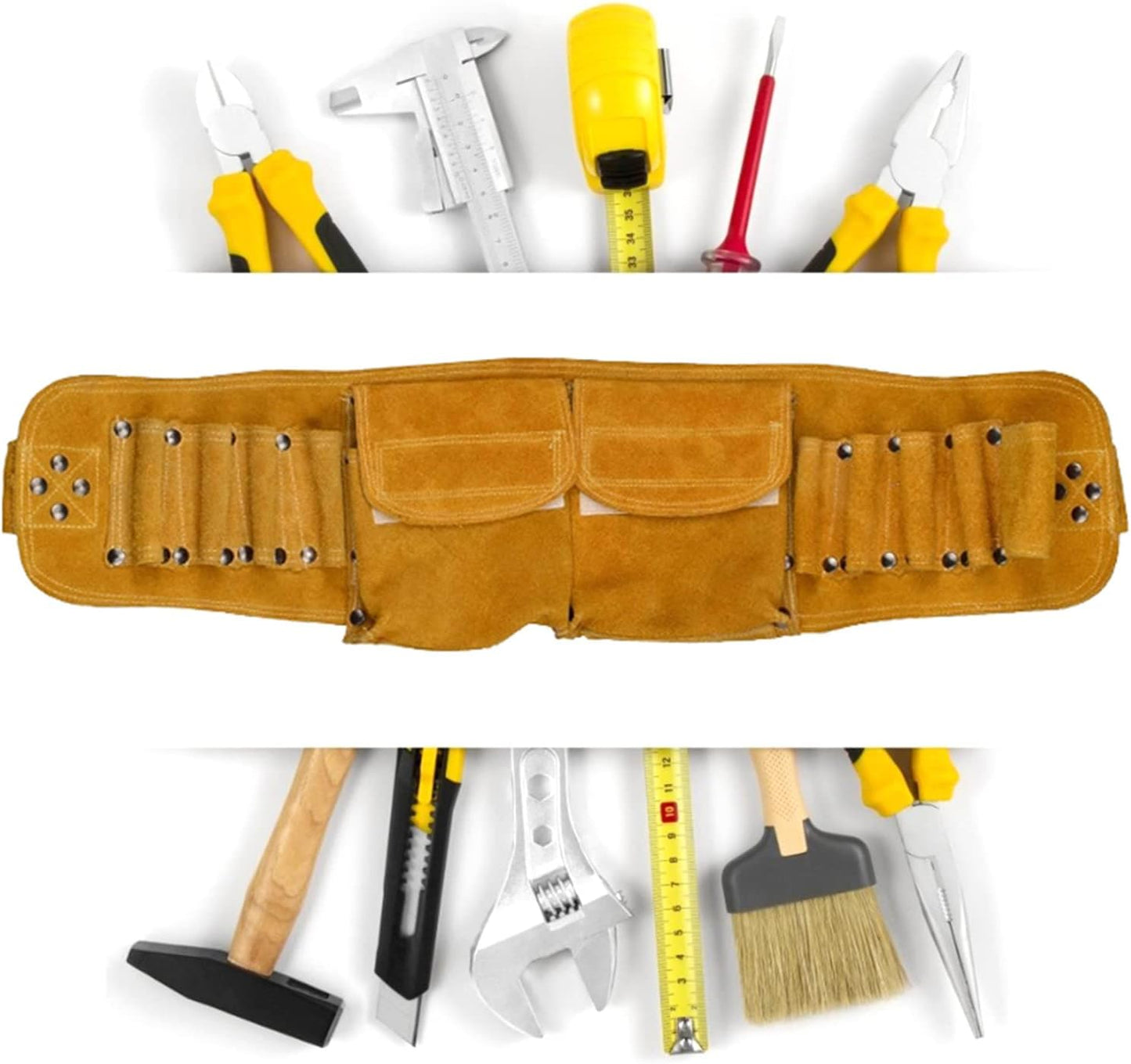  Organiseur Professionnel Pour Outils D'électricien, Petit Sac à Outils, Pochette Multifonction, Sac De Rangement électrique, Organiseur électrique Résistant à L'usure Pour électricien