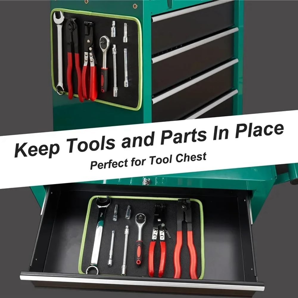  Support à Outils Magnétique Flexible, Plateau De Rangement Portable Pour Vis, Clés, Aimants