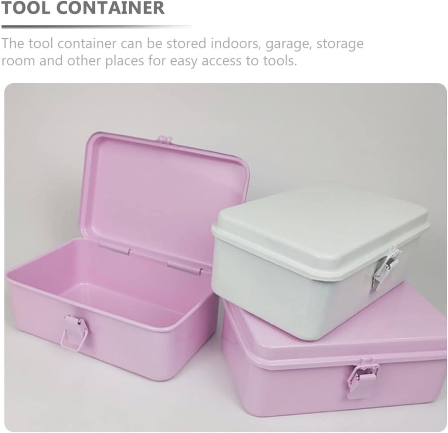  Boîte à Outils Résistante à L'écrasement - Boîte De Rangement Rigide Pour Le Rangement Extérieur Et L'organisation Lourde - Organisateurs Professionnels