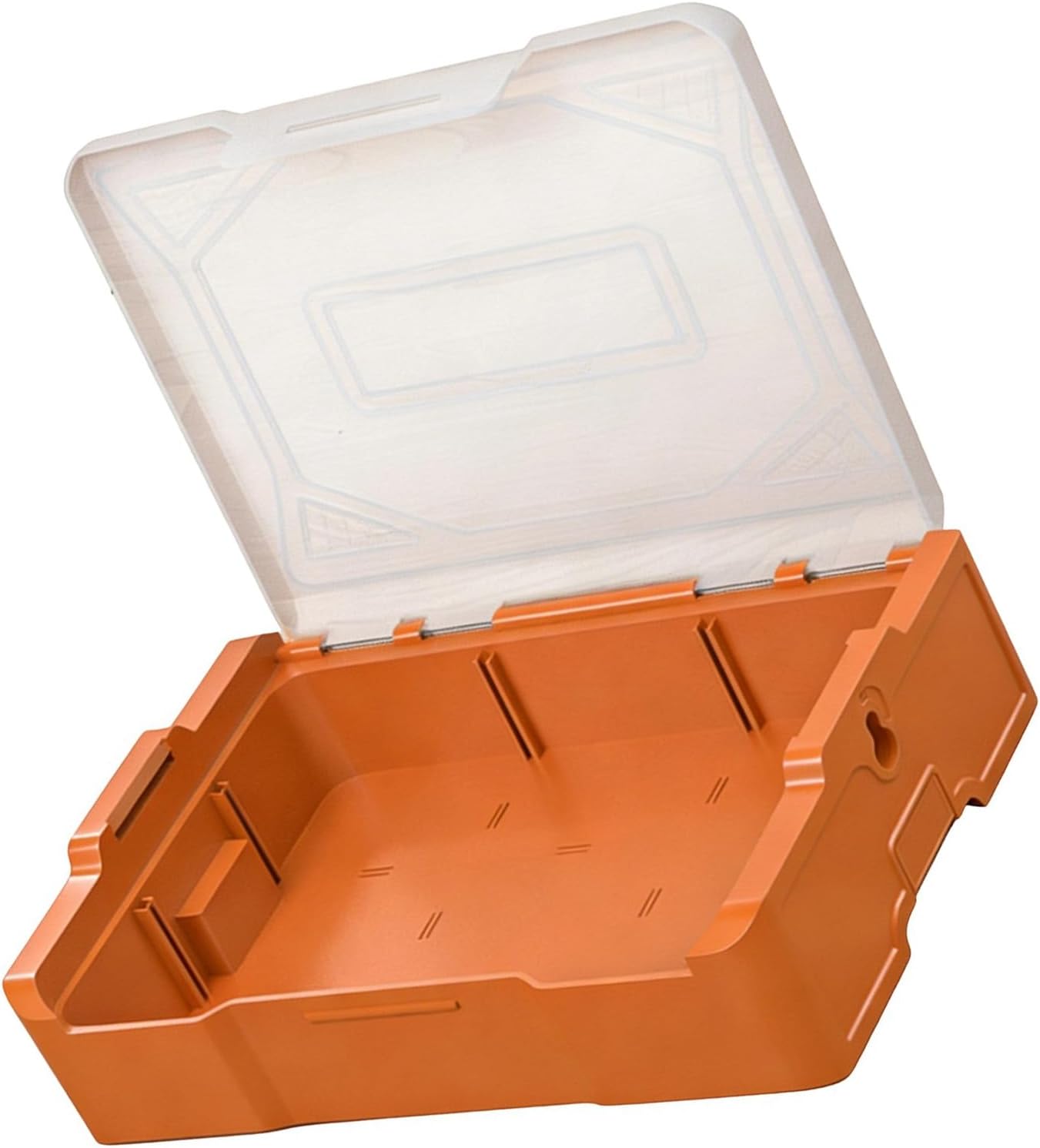  Outil Empilable Avec Séparateur Amovible Et Fenêtre Transparente Pour Charge De 20 Kg - Conteneur Empilable Pour Ranger Les Outils, Jouets - Design De Fenêtre Transparente - Conteneurs Imbriqués