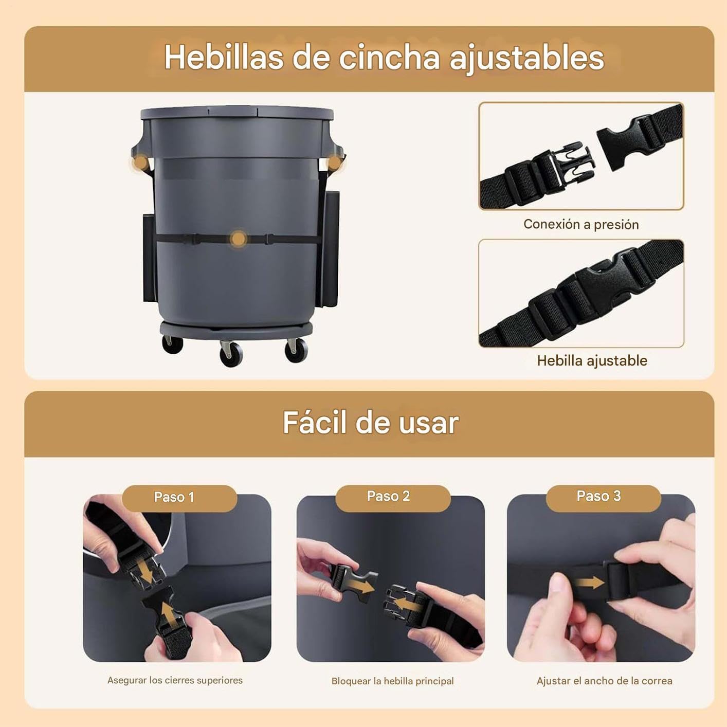  Sac à Outils De Nettoyage | Organisateur D'outils Avec Plusieurs Poches Résistant Pour Toilettes – Sac Pour Fournitures De Nettoyage, Pour Maison, Garage, école, Bureau Commercial