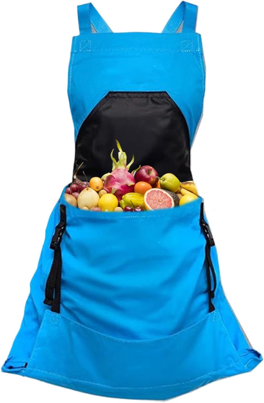  Generisch Tablier De Jardinage, Imperméable, Avec Poche De Cueillette Réglable, Porte-outils Pour Femmes, Hommes, Travail Automatique, Agriculteurs, Jardiniers, Serre, Fruits Et Légumes