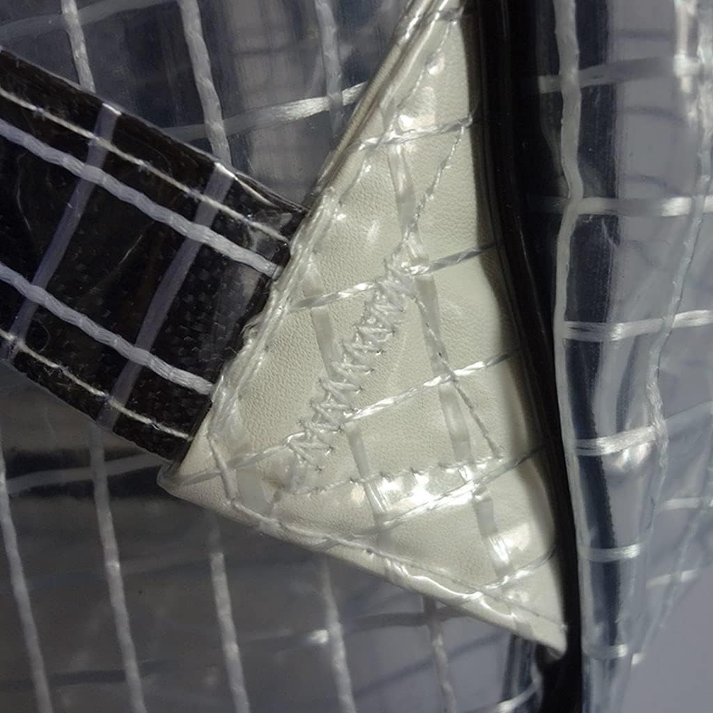  Sac à Dos Antistatique En PVC Transparent 40 X 35 X 20 Cm, Noir