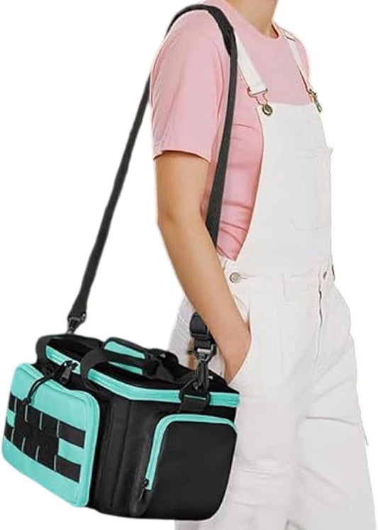 GENERIC Sac Fourre-tout à Outils, En Tissu Oxford, Grand Organiseur, Sac à Outils Avec Poignée, Pour Le Travail De Jardin, électricien, Charpentier, Université, Dortoir, Voyage, Construction, Camping