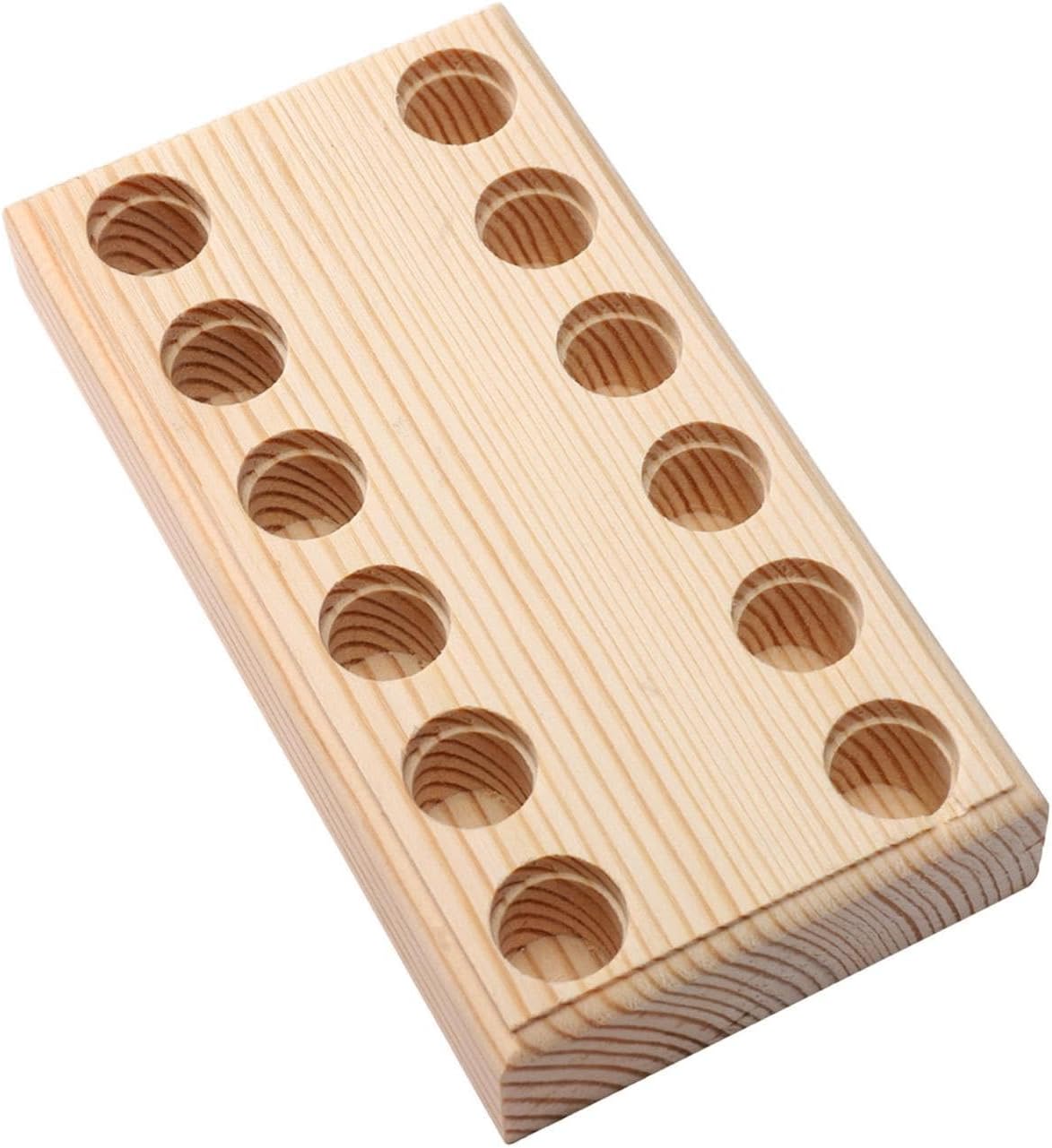  Range-Pinces - Plateau De Rangement En Bois Avec Fentes Multiples Pour Pinces | Organisateur D'Outils Pour La Bijouterie,Pour Garage, Établi, Armoire, Service Mécanicien, Travaux Construction