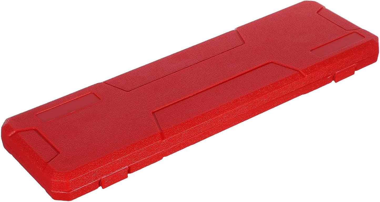  Healvian Boîte De Rangement Rouge Étui Léger En Plastique Design Extérieur Moulé Par Soufflage Protection Résistante Pour Pied à Coulisse Numérique Pour Atelier Et Voyage