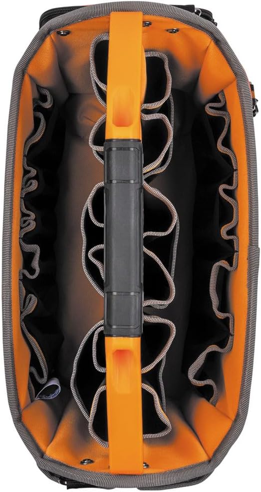  Klein Tools 62202MB MODbox Sac à Outils Fait Partie De La Station De Travail Mobile MODbox, 33 Poches, Grand Espace De Rangement Pour Outils, Poche Zippée Pour Petits Objets