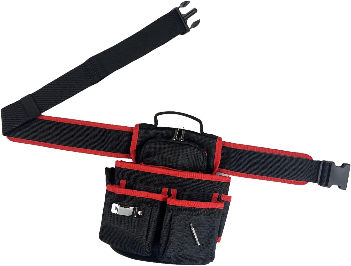  Capacité De Rangement D'outils Professionnel Ceinture Tissu Imperméable Protections Et 8 Poches Pour L'efficacité Du Travail Sac à Outils