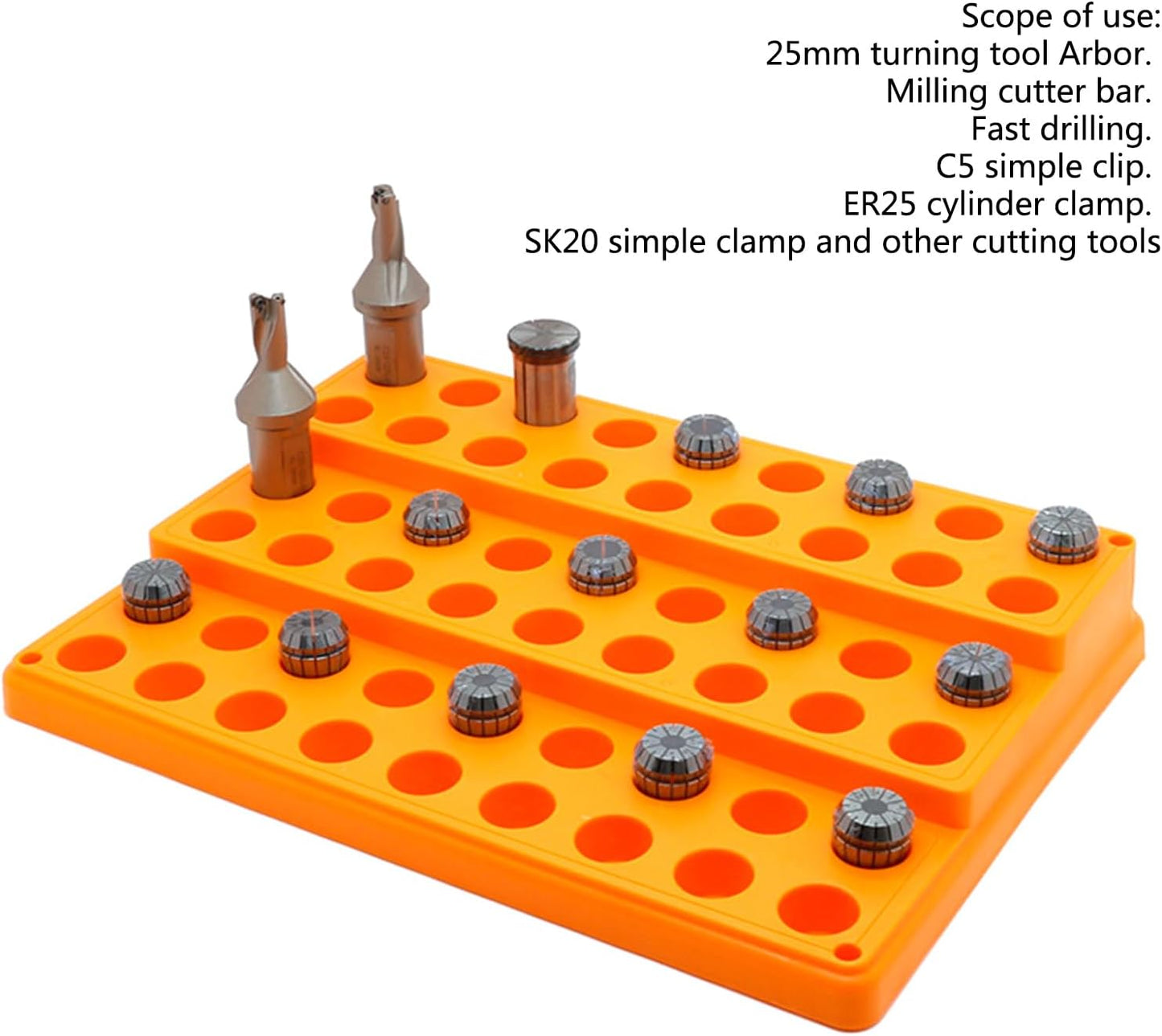  Boîte à Outils ER25 ER32 16N32 Pince De Serrage à Ressort De Rangement Rigide Pour Fraiseuse Bien Organisée