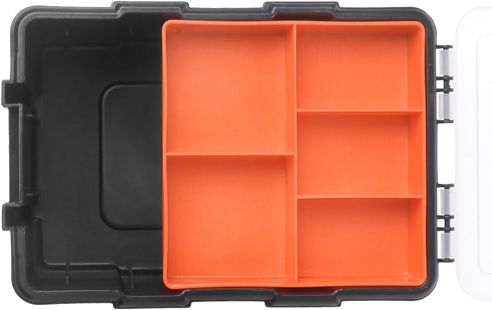  Boîte De Rangement Transparente Multifonctionnelle Pour Outils De Rangement