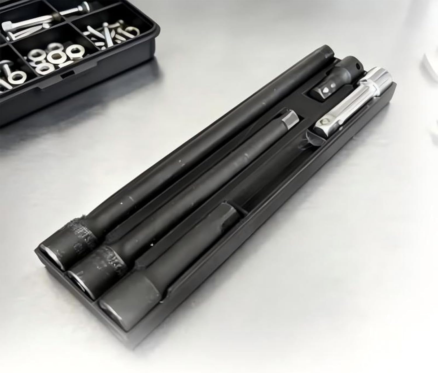  Support D'extension De Douille Organisateur D'outils De Rangement Pour Extensions à Effet D'entraînement 3/8 Pour Support De Planification De 4,4 à 21,6 Cm
