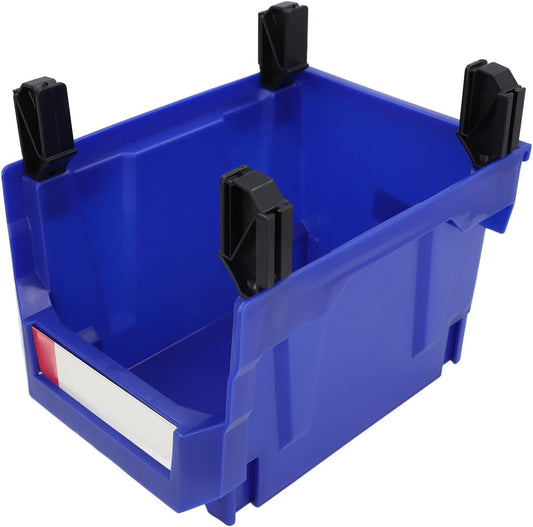  Boîte De Rangement De Pièces, Plateau De Rangement Empilable Suspendu Pour L'organisation Du Matériel (Blue)