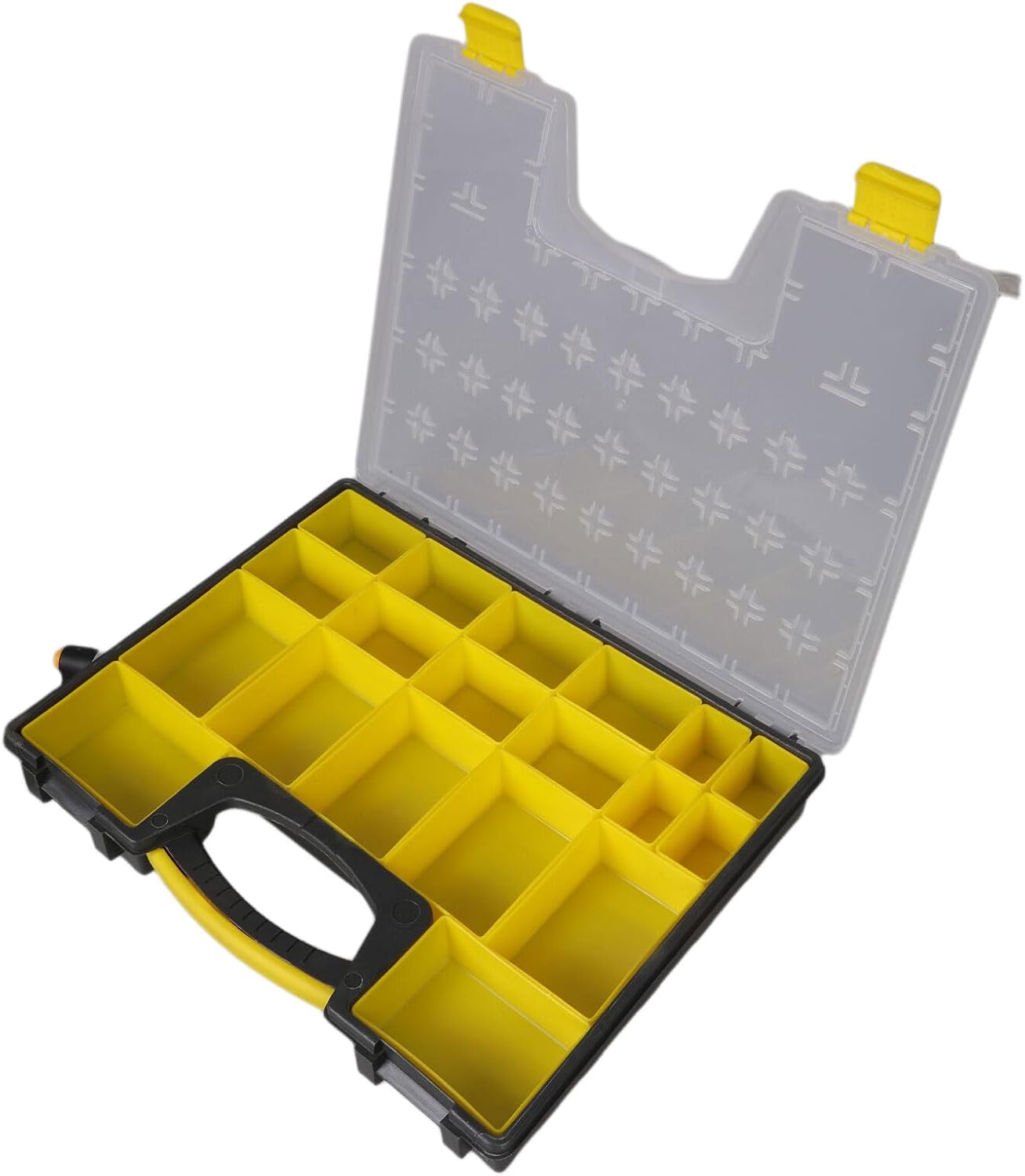  Boîte à Outils Robuste Avec Poignée Coulissante Et Poches Spacieuses, Parfaite Pour Les Mécaniciens Et Les Accessoires D'artisanat