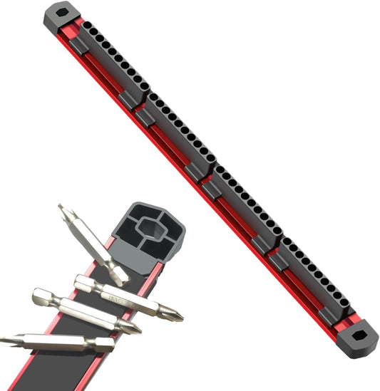  Support Magnétique Pour Embouts De Tournevis à 40 Fentes - Organiseur De Montage Mural Avec Positionnement Sûr - Porte-clé Magnétique - Accessoires D'outils électriques Avec Structure Stable