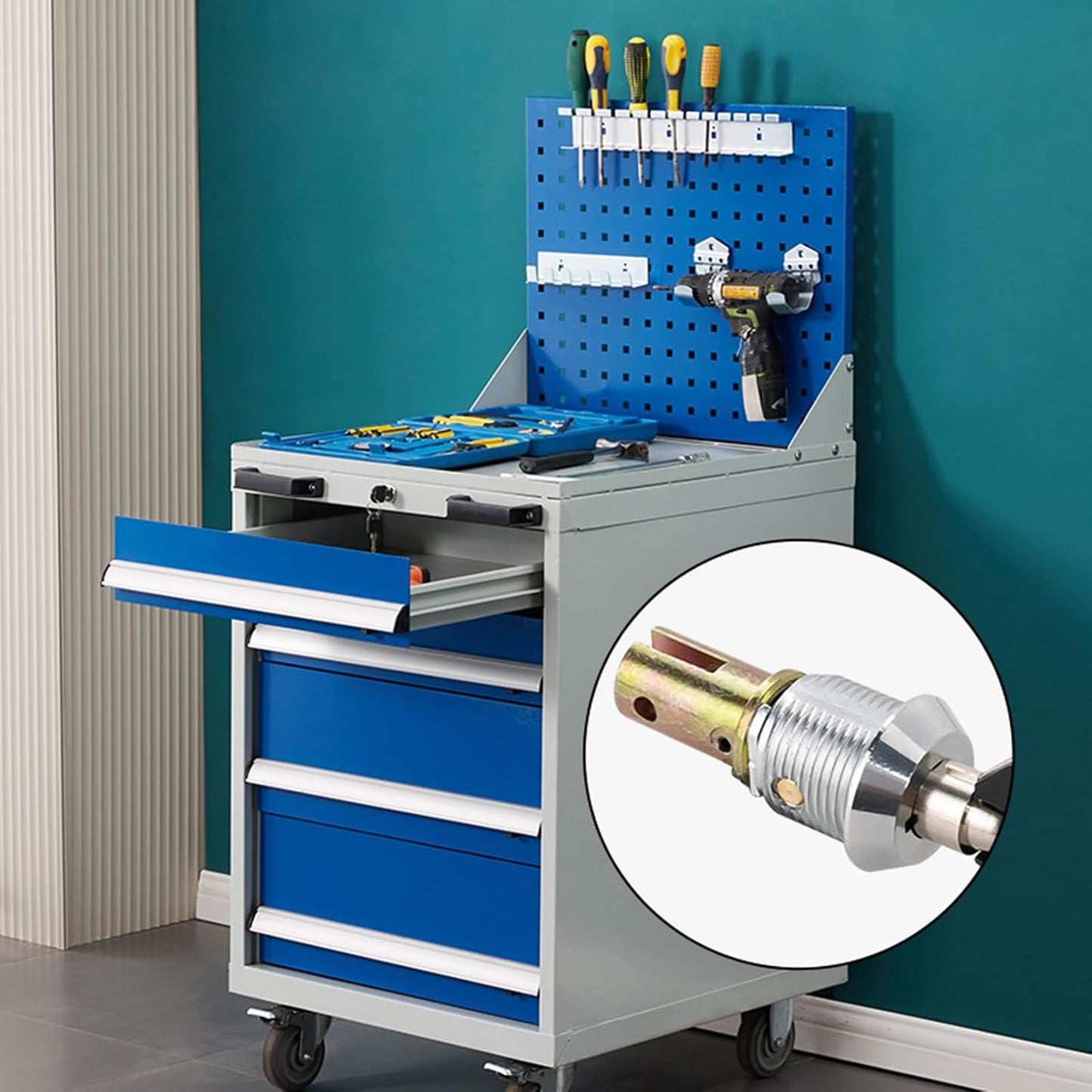  Boîte à Outils De Rechange Pour Tiroir Portable Avec Clés Pour Artisans, Boîte à Outils Avec Clés