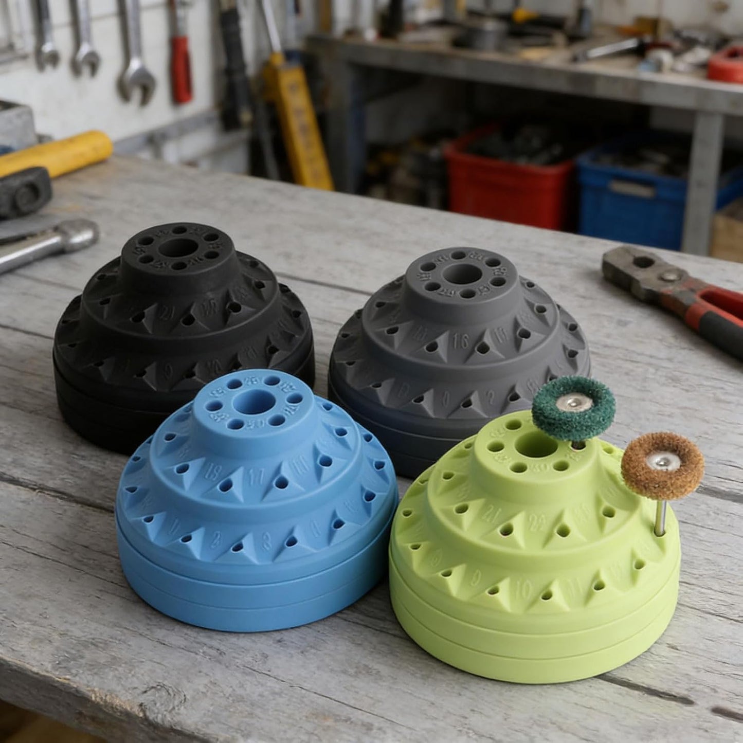  Organisateurs Rotatifs Pour Outils Rotatifs Pour Un Accès Facile Aux Couches Internes Boîte De Rangement Rotative