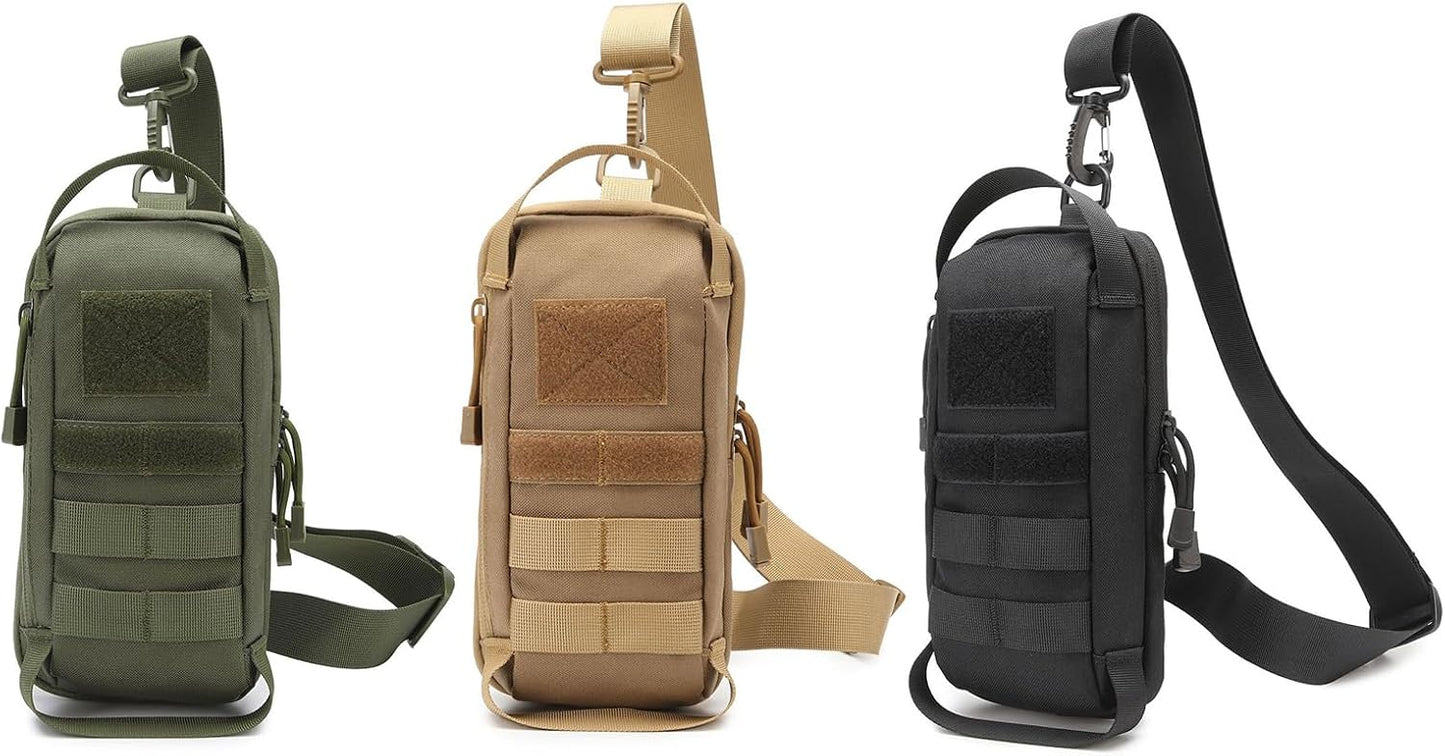  Sac De Rangement Professionnel Pour Outils, Tissu Imperméable 1680D, Plusieurs Compartiments, Sac à Bandoulière, Organisateur D'outils D'électricien Avec Poches