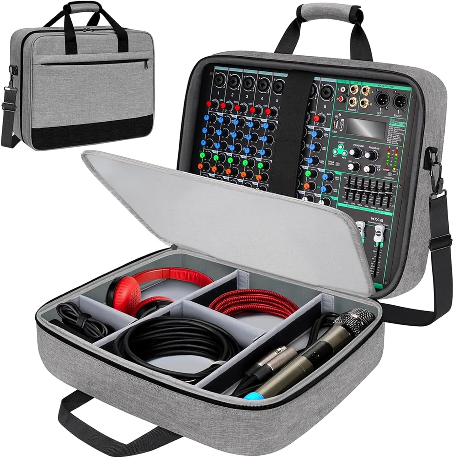  Étui De Protection Pour Mélangeur Professionnel, Boîte En Tissu En Nylon Résistant à L ' Eau, Parfait Pour La Production Musicale, Mallette De Transport Pour Mélangeur D ' Outils