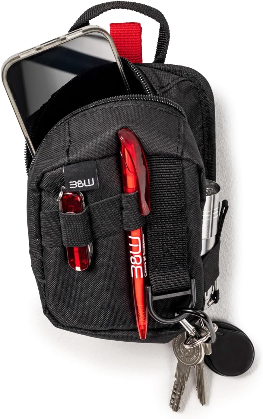  B&W Tool.Module 116.62 Sac à Fermeture éclair (Porte-Outils Avec Système Fidlock, Sac Pour Téléphone Portable, Sac Pour Ceinture à Outils, En Polyester) Sans Outils