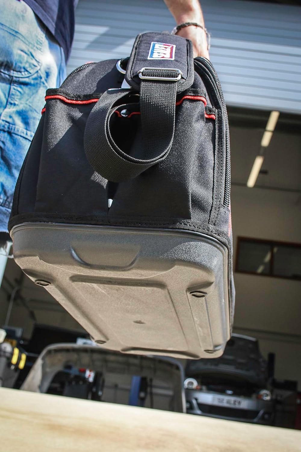  Sealey Ap513 500 Mm Outil Sac De Rangement Avec 24 Poches Robuste