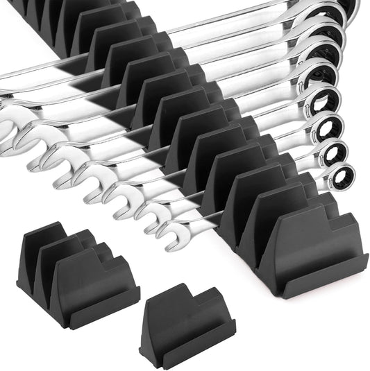  Ragyzity Lot De 40 Organiseurs De Clés, Support De Clés Pour Tiroir à Outils, Organiseur Modulaire Pour Boîte à Outils, Support De Clé Magnétique Pour Rangement De Clés, Noir
